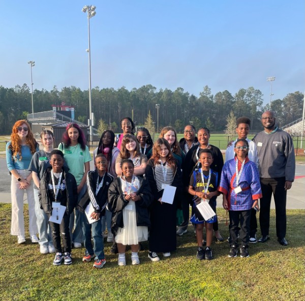 4-H students at Cloverleaf District Project Achievement 